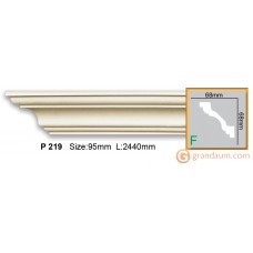 Карниз с гладким профилем Gaudi Decor P219