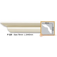 Карниз с гладким профилем Gaudi Decor P220