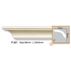 Карниз с гладким профилем Gaudi Decor P221