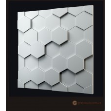3D панели из гипса Медок