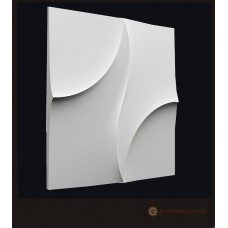 3D панели из гипса Метель