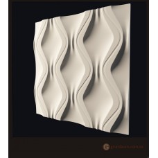 3D панели из гипса Омега