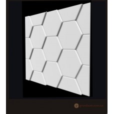 3D панели из гипса Соты