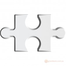 3D панель из гипса "ПАЗЛ" 528х300 мм