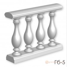 Балюстрада из гипса Гб-5 h735 мм