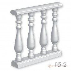 Балюстрада из гипса Гб-2 h750 мм