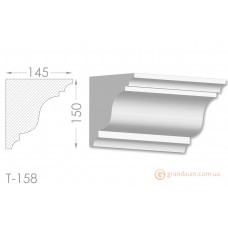 Карниз, молдинг из гипса т-158