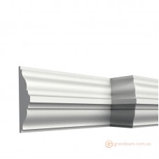 Гипсовый карниз гладкий KF019