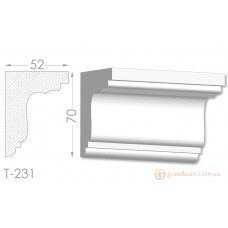 Карниз, молдинг из гипса т-231