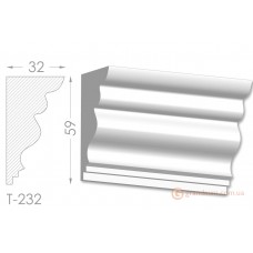 Карниз, молдинг из гипса т-232