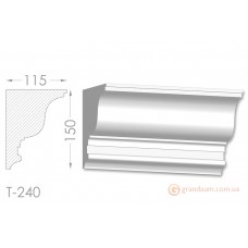 Карниз, молдинг из гипса т-240