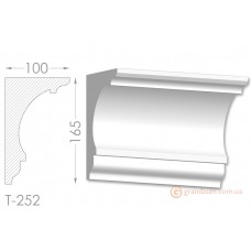 Карниз, молдинг из гипса т-252
