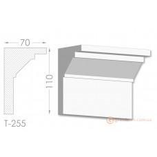 Карниз, молдинг из гипса т-255