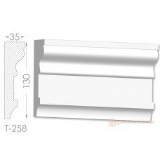 Карниз, молдинг из гипса т-258