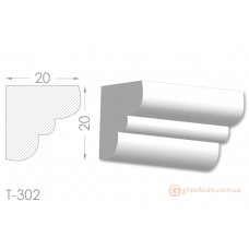 Карниз, молдинг из гипса т-302
