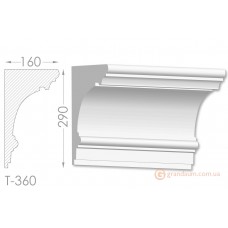 Карниз, молдинг из гипса т-360