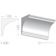 Карниз, молдинг из гипса т-430