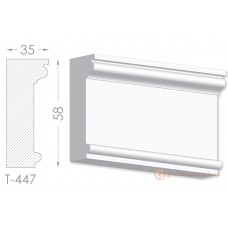 Карниз, молдинг из гипса т-447