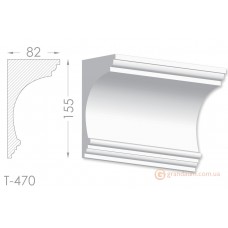 Карниз, молдинг из гипса т-470