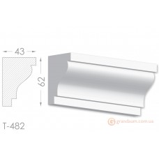 Карниз, молдинг из гипса т-482