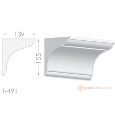 Карниз, молдинг из гипса т-491