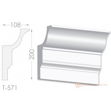Карниз, молдинг из гипса т-571