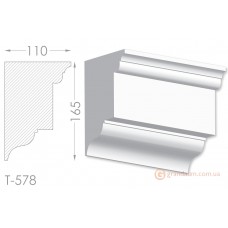 Карниз, молдинг из гипса т-578