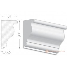 Карниз, молдинг из гипса т-669