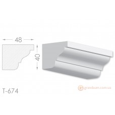 Карниз, молдинг из гипса т-674