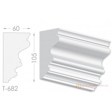 Карниз, молдинг из гипса т-682