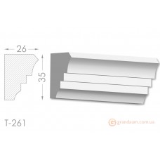 Карниз, молдинг из гипса т-261