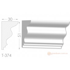 Карниз, молдинг из гипса т-374