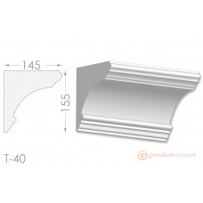 Карниз, молдинг из гипса т-40