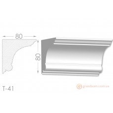 Карниз, молдинг из гипса т-41