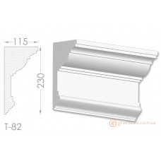 Карниз, молдинг из гипса т-82