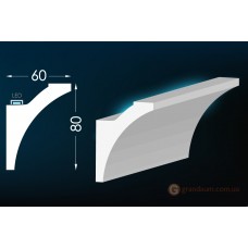 Карниз из гипса для скрытого освещения ТС-4