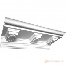 Карниз из гипса к-34 h105х196 мм