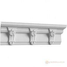 Карниз из гипса к-88 h110х100 мм