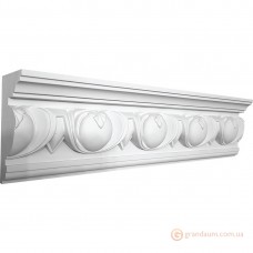 Карниз из гипса к-37 h110х50 мм
