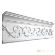 Карниз из гипса к-210 h150х50 мм