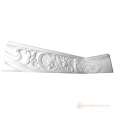 Карниз из гипса к-256 h150х52 мм