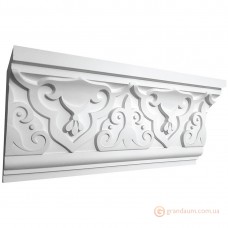 Карниз из гипса к-164 h180х95 мм