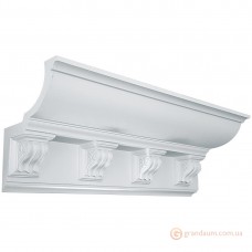 Карниз из гипса к-136 h190х165 мм