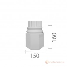 База для гипсовой колонны б-71 (1/2)