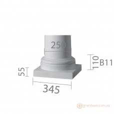 База для гипсовой колонны б-11 1/2 (энтазис)