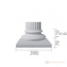 База для гипсовой колонны б-14 (1/2)