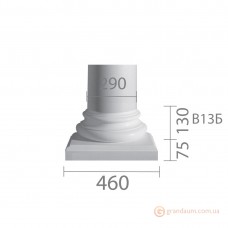 База для гипсовой колонны б-13а (энтазис)