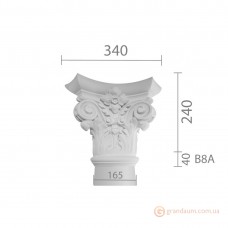 Капитель из гипса кп-8 (энтазис)