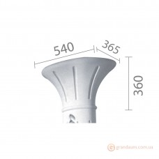 Капитель из гипса кп-58 (1/2)