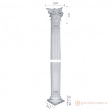 Колонна из гипса ка-76 (энтазис)